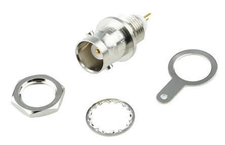 Amphenol - B6351B1-ND3G-50 - Amphenol 50 ֱ 尲װ 尲װ ĸ BNC  B6351B1-ND3G-50,  ˽, 		