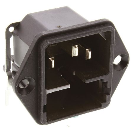 Schurter - 4301.3201 - Schurter 尲װ C14 ֱ IEC ͷ 4301.3201, ۶ߴ5 x 20mm, ݶš˽, 10A, 250 V 		