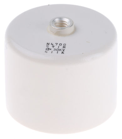 Murata - DHS4E4F591MHXB - Murata DHS ϵ 590pF 30 kV ֱ N4700 ˿װ մɵ (SLCC) DHS4E4F591MHXB, 20%ݲ		