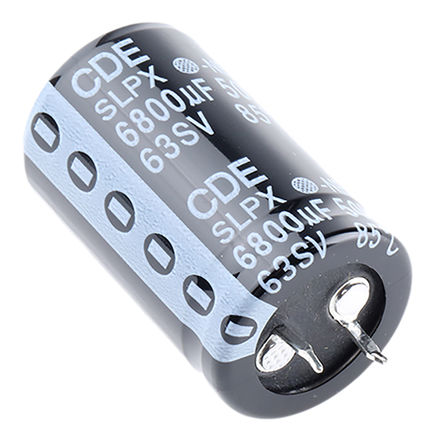 Cornell-Dubilier - SLPX682M050C7P3 - Cornell-Dubilier SLPX ϵ 50 V ֱ 6800F ͨ  SLPX682M050C7P3, 20%ݲ, 51m(ֵ), +85C, C7װ		