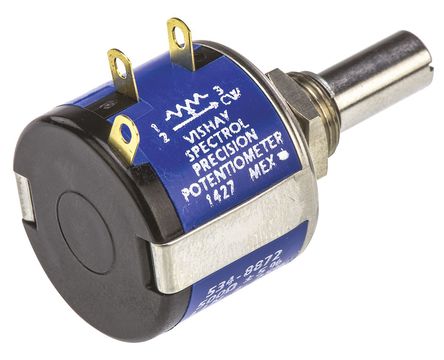 Vishay - 534B1501JC8872 - Vishay 534 ϵ 10 ת 500 5% Ƶλ 534B1501JC8872, 2W, 6 mm ֱ, 20ppm/C, 尲װ		