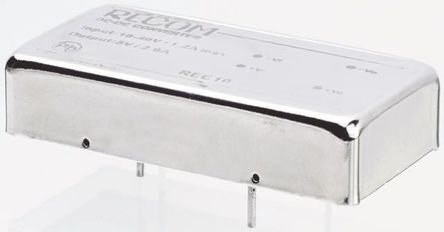 Recom - REC10-4812SRWZ/H - Recom 10W ʽֱ-ֱת REC10-4812SRWZ/H, 18  72 V ֱ, 12V dc, 830mA, 1.6kV dcѹ		