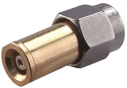 Huber & Suhner - 33_SMA-MMBX-50-1/119_NE - Huber & Suhner 50 ֱ Ƶ 33_SMA-MMBX-50-1/119_NE, 6GHz, SMA ͷ  MMBX , ͭͭо		