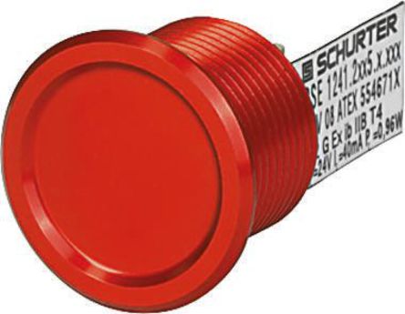 Schurter - 1241.2415.3 - IP67, IP69K ͨ ѹ翪, 40 mA, , -20  +60C		