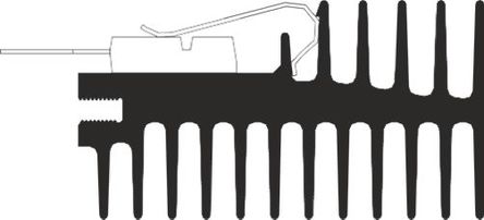 AAVID THERMALLOY - 0S506/50/B - AAVID THERMALLOY ɫ ɢ 0S506/50/B, 5.29K/W, аװ, 50 x 27 x 50mm		