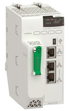Schneider Electric - BMEP582020 - Schneider Electric Modicon M580 ϵ PLC CPU BMEP582020, 768 kBڴ, ̫, 8 MB, 2048 I/O ˿, ܰװװ, 24 V ֱ		