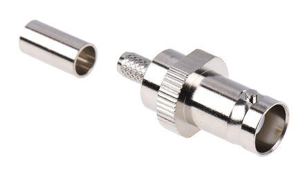 RS Pro - R13-015-01-012611000 - RS Pro 50 ֱ °װ ĸ BNC  R13-015-01-012611000, 4GHz, ѹ ˽, RG58, 		