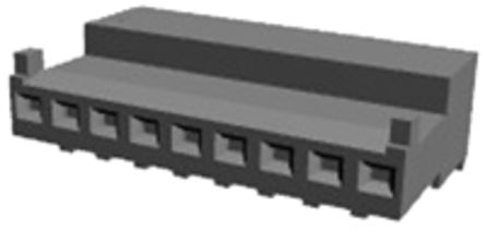 TE Connectivity - 3-643814-9 - TE Connectivity MTA-100 ϵ 9· 2.54mmھ ֱ ĸ IDC  3-643814-9, °װ		