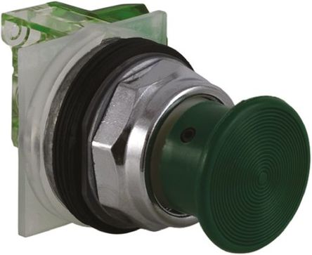 Schneider Electric - 9001KR24G - Schneider Electric 9001 ϵ 30mm ɫť Բ IP66 ˲ʱ ťͷ 9001KR24G		