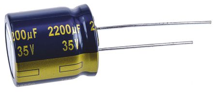 Panasonic - EEUFK1V222S - Panasonic FK  ϵ 35 V ֱ 2200F ͨ  EEUFK1V222S, 20%ݲ, +105C		