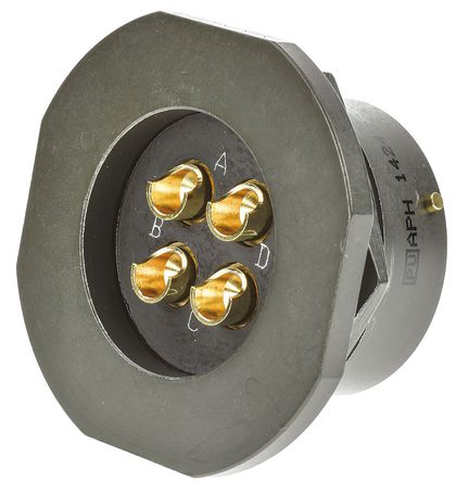 Amphenol - 62GB-57A22-04PN - Amphenol 62GB ϵ 4· 尲װ    62GB-57A22-04PN, о, ǳߴ22, MIL-DTL-26482		