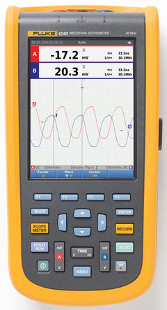 Fluke - FLUKE-124B/WINT - Fluke 124 ϵ 2ͨ 40MHz ʾ 124B/WINT		