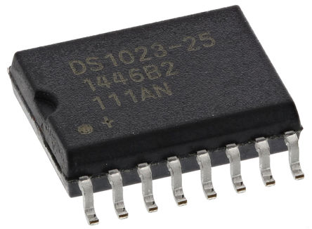 Maxim - DS1023S-25+ - Maxim DS1023S-25+ ӳߵ·, 8ͷ, 154nsӳ, 16 SOICװ		