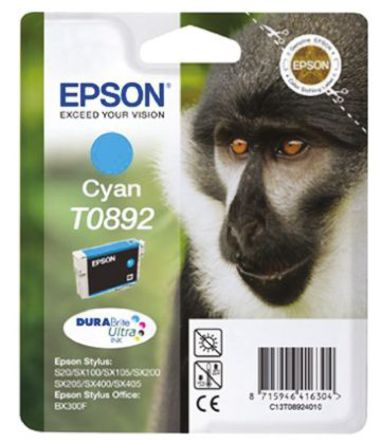 Epson - C13T08924010 - Epson ɫ ī, T0892ͺī, ڶͺŴӡ		