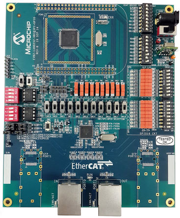 Microchip - EVB-LAN9252-HBI - Microchip EVB-LAN9252-HBI EtherCAT HBI LAN9252 ̫ӿ ׼		