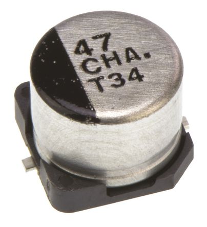 Panasonic - EEEHA1C470P - Panasonic HA SMD ϵ 16 V ֱ 47F SMD  EEEHA1C470P, 20%ݲ, +105C, Dװ		