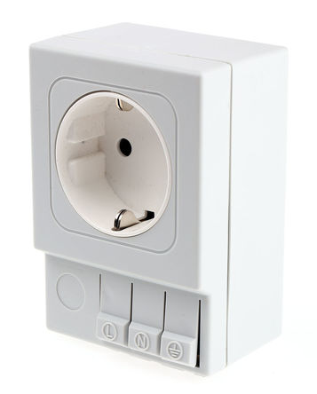 Stego Elektrotechnik - 03500.0-01 - Stego Elektrotechnik SD035 ϵ IP20 1 ǳɫ  F  - ʽ Schuko   03500.0-01, 16A, 230V ac		