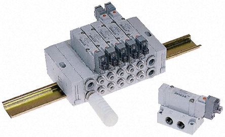 SMC - SY5140-5DO - SMC SY5000 ϵ 687nl/min ѹ /ȵ Ʒ SY5140-5DO, 尲װ, 24V dcȦѹ, 0.15  0.7Mpa, -10  +50C		