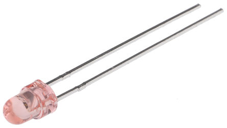 Broadcom - HLMP-NG07 - Broadcom ɫ (626 nm ) LED HLMP-NG07, 1.9 V, 90.2 mcd, 60 ӽ 3mm (T-1) ͨ		