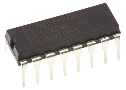 NXP - HEF4027BP - NXP HEF4027BP ˫  IC, , 3  15 VԴ, 16 DIPװ		