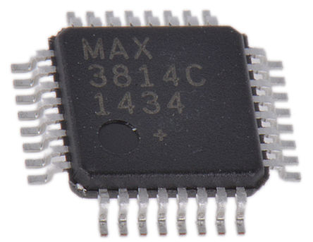 Maxim - MAX3814CHJ+ - Maxim MAX3814CHJ+ 4通道 视频驱动器, 支持DVI，HDMI标准, 3 → 3.6 V电源, 32引脚 TQFP封装		