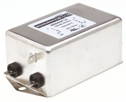 Roxburgh EMC - RES90F10 - Roxburgh EMC RES90 ϵ 10A 250 V , DC to 60Hz ̰װ RFI ˲ RES90F10, Fast-OnӶ		