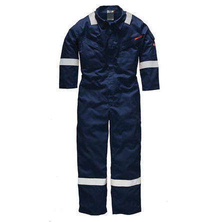 Dickies - FR5401 Lightweight Pyrovatex Coverall Navy 36R - Dickies FR5401 Lightweight Pyrovatex Coverall Navy 36R 91cm ɫ   幤, ȼ		