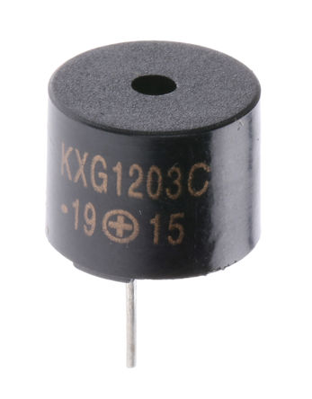 Kingstate - KXG1203C - Kingstate KXG1203C 5V dc PCB װ Է, 85dB, , 12 (Dia.) x 9.5mm		