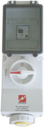 Mennekes - 52210 - Mennekes 2P+E ҵԴ DIN 찲װ  52210RS, 16A, 110 V, IP67		