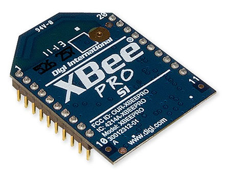 Digi International - XBP24-ASI-001J - Digi International XBP24-ASI-001J ZigBee ģ, 60mW, -100dBm, UARTͨ첽շ, ӿ, 2.8  3.4V dc		