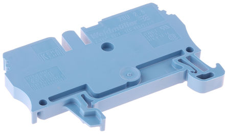 Weidmuller - ZDU 2.5 BL -1608520000 - Weidmuller ZDU ϵ ɫ ͨӿ 1608520000, 31A, 800 V		