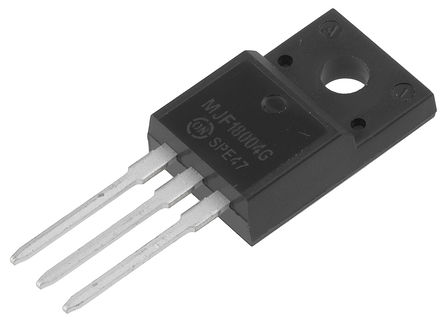 ON Semiconductor - MJF18004G - ON Semiconductor MJF18004G , NPN , 5 A, Vce=450 V, HFE:6, 13 MHz, 3 TO-220װ		