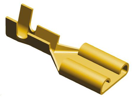 TE Connectivity - 41771-1 - TE Connectivity FASTON .250 ϵ ѹӲ 41771-1, 6.35 x 0.81mm		