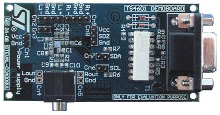 STMicroelectronics - STEVAL-CCA009V1 - STMicroelectronics ʾ TS4601 ϵ Ŵ ΢׼ STEVAL-CCA009V1		