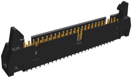 TE Connectivity - 1-5499160-0 - TE Connectivity AMP-LATCH ϵ 50· 2.54mmھ (2) ֱ PCB  1-5499160-0, Ӷ˽, 1A, ͨ		