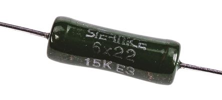 Vishay - RWM06221502JA15E1 - Vishay RWM 6x22 ϵ 7W 15k  Ƶ RWM06221502JA15E1, 5%, 75ppm/C		