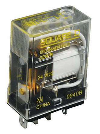 Schneider Electric - 8501RSD41V53 - Schneider Electric 8501RSD41V53 ˫ ʽ Ǳ̵, 15 A, 24V dc		