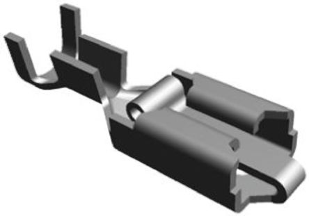 TE Connectivity - 63812-1 - TE Connectivity Positive Lock .250 Mk I ϵ ѹӲ 63812-1, 6.35 x 0.81mm, о		
