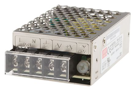 RS Pro - RS-25-48 - RS Pro 27.36W  ǶʽģʽԴ SMPS RS-25-48, 125  373 V dc, 88  264 V ac, 48V dc, 570mA, 85%Ч		