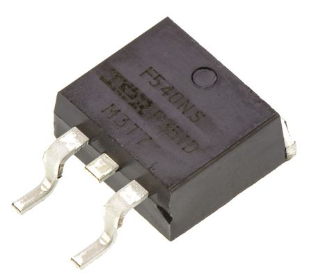 Infineon - IRF540NSPBF - Infineon HEXFET ϵ Si N MOSFET IRF540NSPBF, 33 A, Vds=100 V, 3 D2PAKװ		