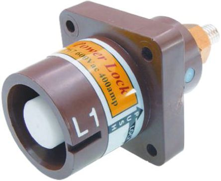 ITT Cannon - NPS-1-BN-T4 - ITT Cannon Veam Powerlock ϵ ҵԴ 尲װ ͷ NPS-1-BN-T4, 400A, 1 kV 		