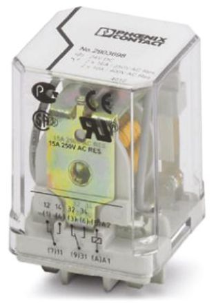 Phoenix Contact - 2903699 - Phoenix Contact 2903699 ˫˫ PCB װ Ǳ̵, 16 A, 24V ac		