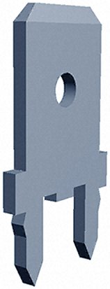 TE Connectivity - 63986-1 - TE Connectivity FASTON .250 ϵ 6.35 x 0.83mm ǾԵ Ӻͷ 63986-1, ƶͭ/		