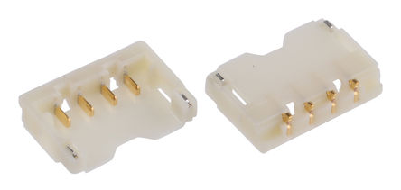 JST - BM04B-ACHSS-A-GAN-ETF (LF)(SN) - JST ACH ϵ 4· 1.2mmھ (1) ֱ PCB  BM04B-ACHSS-A-GAN-ETF (LF)(SN), Ӷ˽, 1.5A, 氲װ		