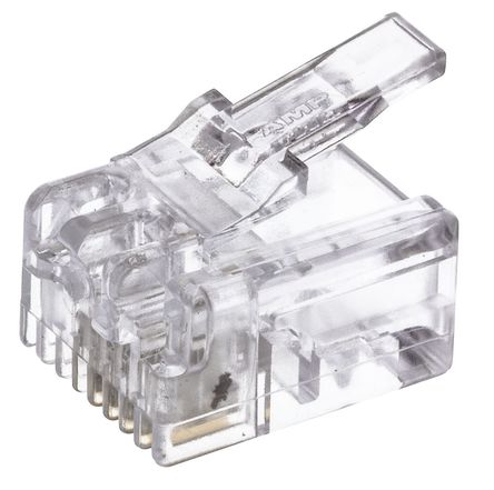 COMMSCOPE - 5-641335-3 - COMMSCOPE 6P4C· °װ RJ11 ģ黯ͷ 5-641335-3, ͭо		