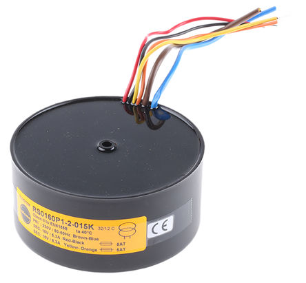 Nuvotem Talema - 0160P1-2-015K - Nuvotem Talema 160VA 2 αѹ 0160P1-2-015K, 2 x 15V acμѹ, 115.2 (Dia.) x 53.2mm		