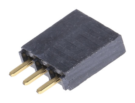 Samtec - SSW-103-01-G-S - Samtec SSW ϵ 1 3· ֱ 2.54mmھ ͨ ӡˢ· SSW-103-01-G-S, Ӷ˽, ԰		