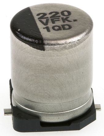 Panasonic - EEEFK1V221AP - Panasonic FK SMD ϵ 35 V 220F SMD  EEEFK1V221AP, 20%ݲ, 160m(ֵ), +105C, Fװ		