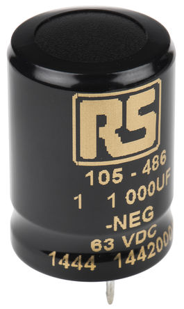 KEMET - ALP20A102AA063 - KEMET ALP20 ϵ 63 V ֱ 1000F ͨ  ALP20A102AA063, -10  +30%ݲ, +85C,  - ţװ		