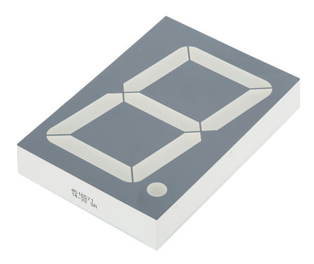 Kingbright - SA23-11EWA - Kingbright 1ַ 7  ɫ LED  SA23-11EWA, 57 mcd, ҲС, 57mmַ, ͨװװ		